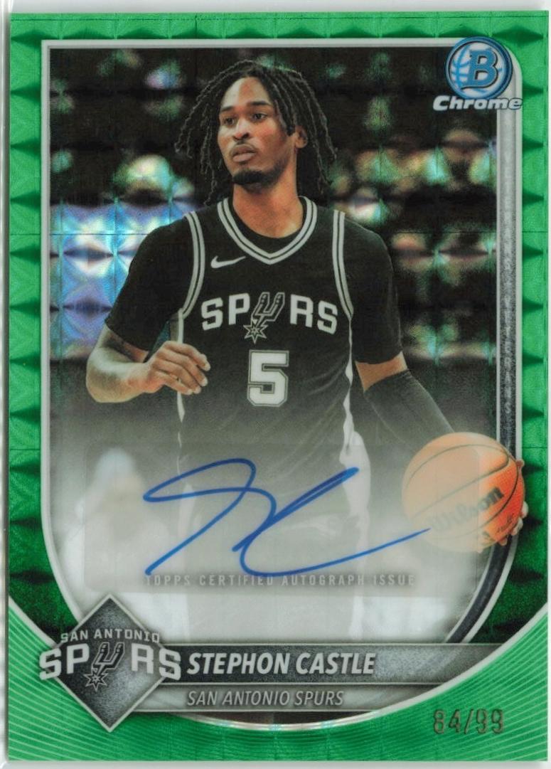 Stephon Castle [Green Geometric] #BCA-SC