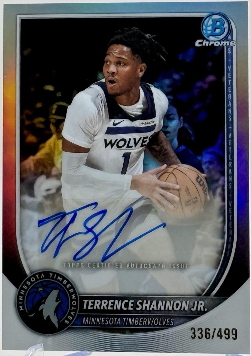 Terrence Shannon Jr. [Refractor] #BCA-TSJ
