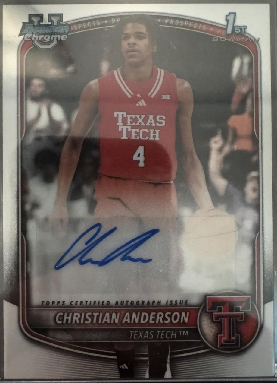 Christian Anderson [Red Geometric] #CPA-CA