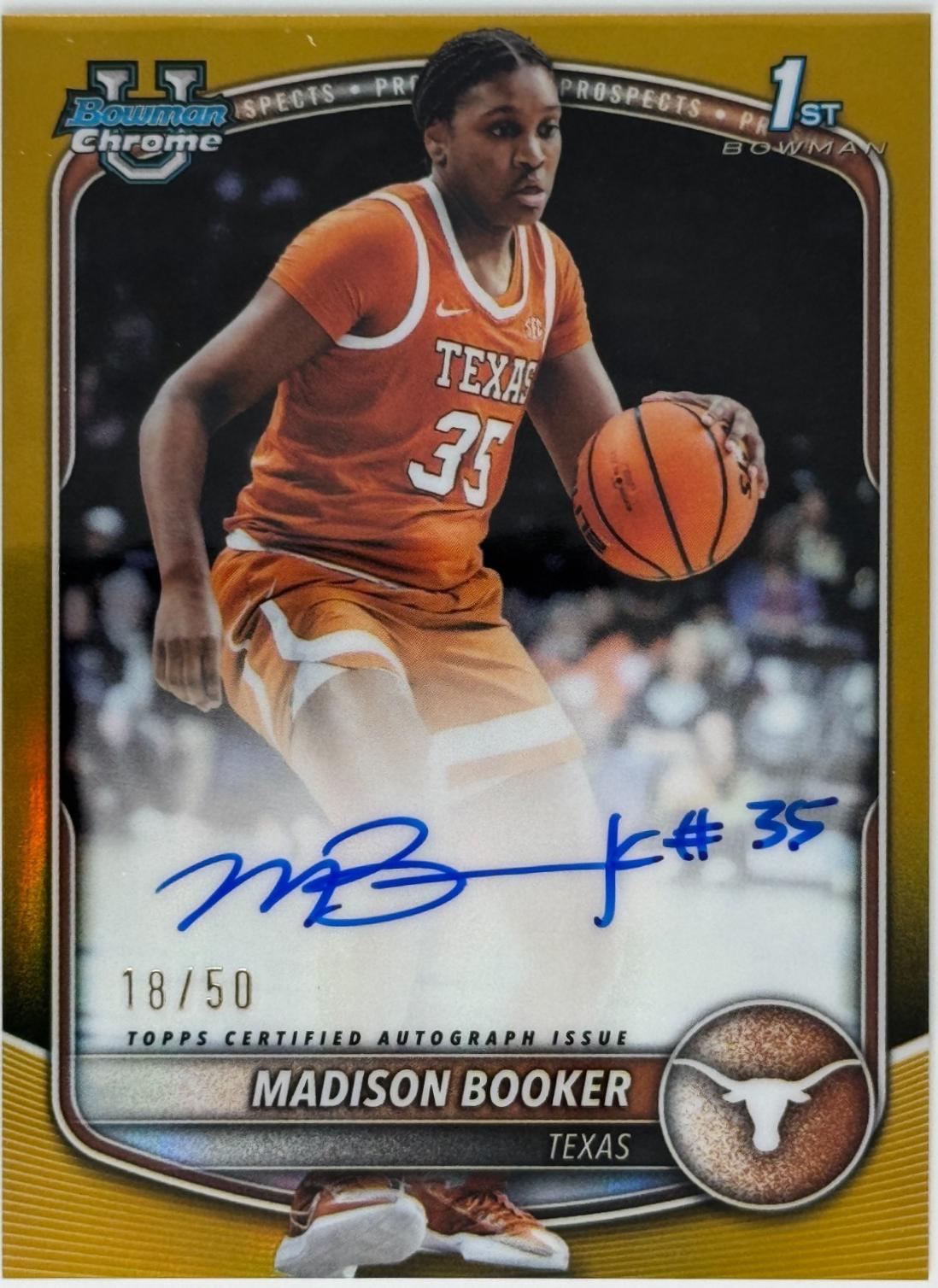 Madison Booker [Gold Geometric] #CPA-MB