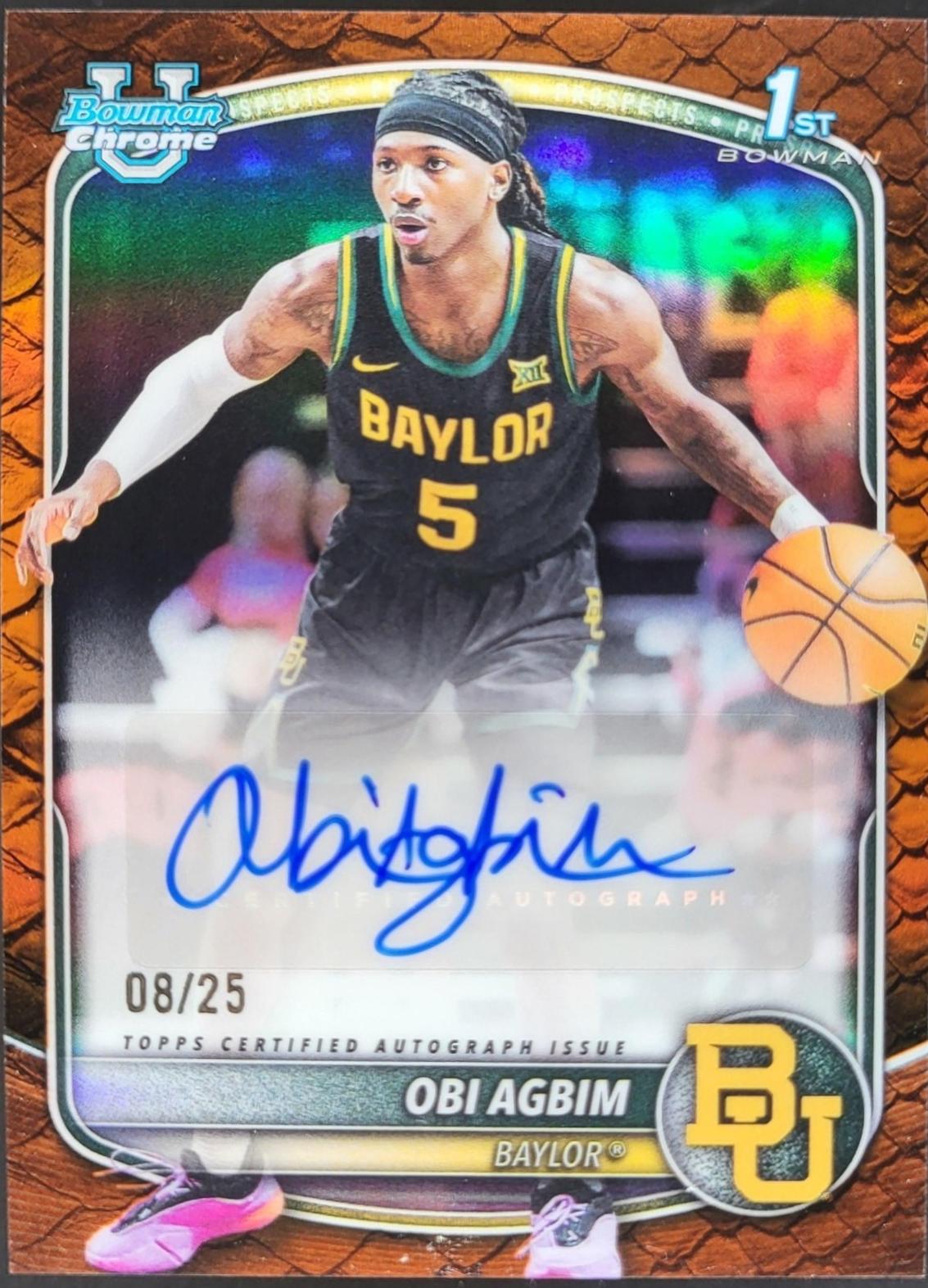 Obi Agbim [Reptilian Orange Refractor] #CPA-OA