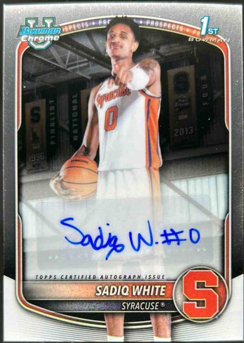 Sadiq White [Orange Geometric] #CPA-SWH