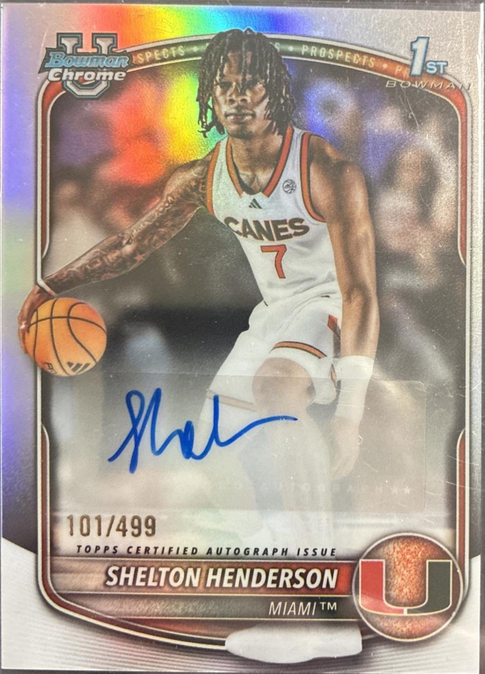 Shelton Henderson [Refractor] #CPA-SH
