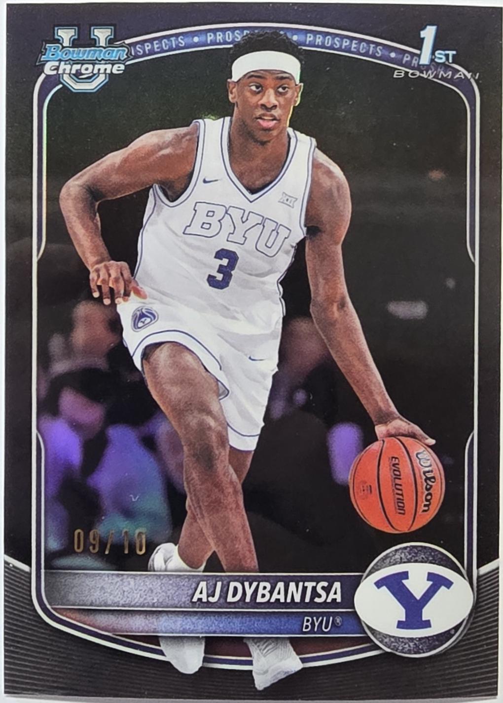 AJ Dybantsa [Black Refractor] #BCP-1