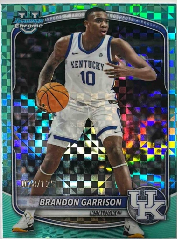 Brandon Garrison [Aqua X-Fractor] #BCP-97