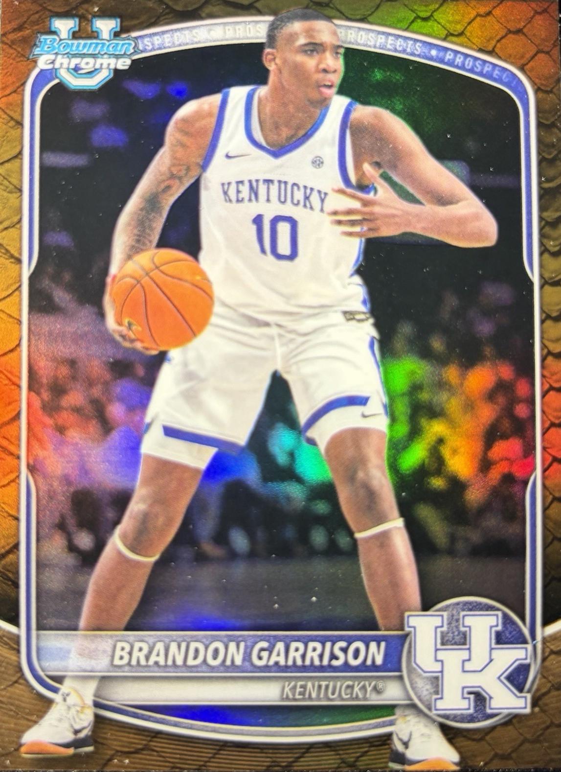 Brandon Garrison [Reptilian Refractor] #BCP-97