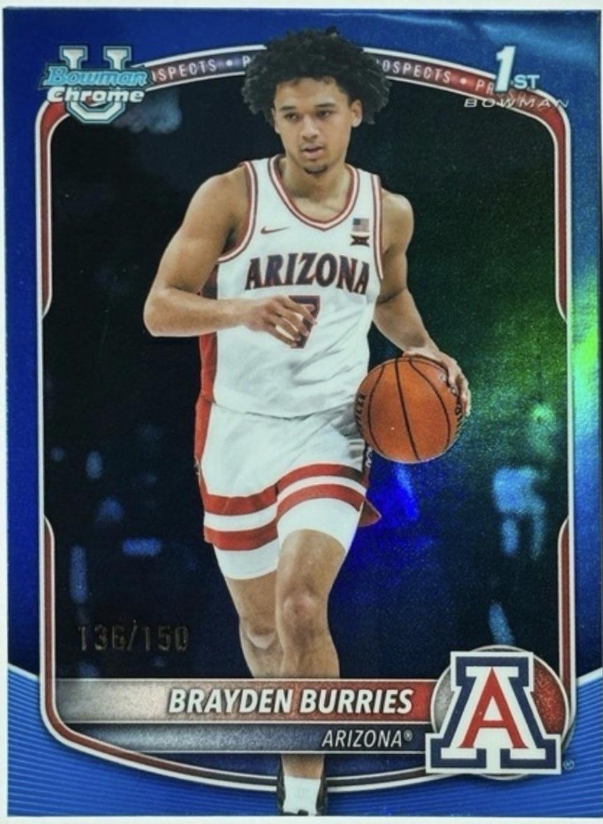 Brayden Burries [Blue Refractor] #BCP-51