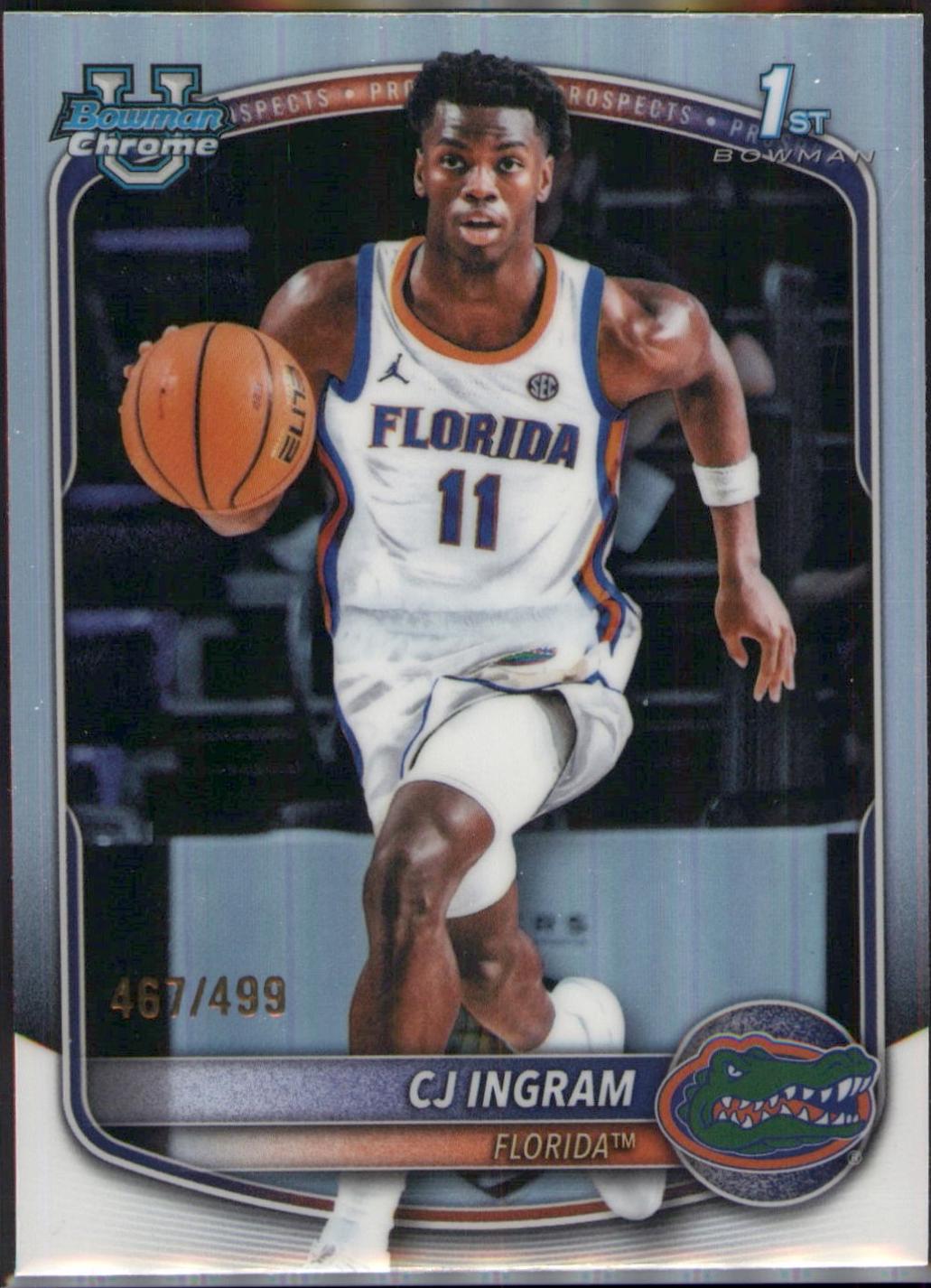 CJ Ingram [Refractor] #BCP-77