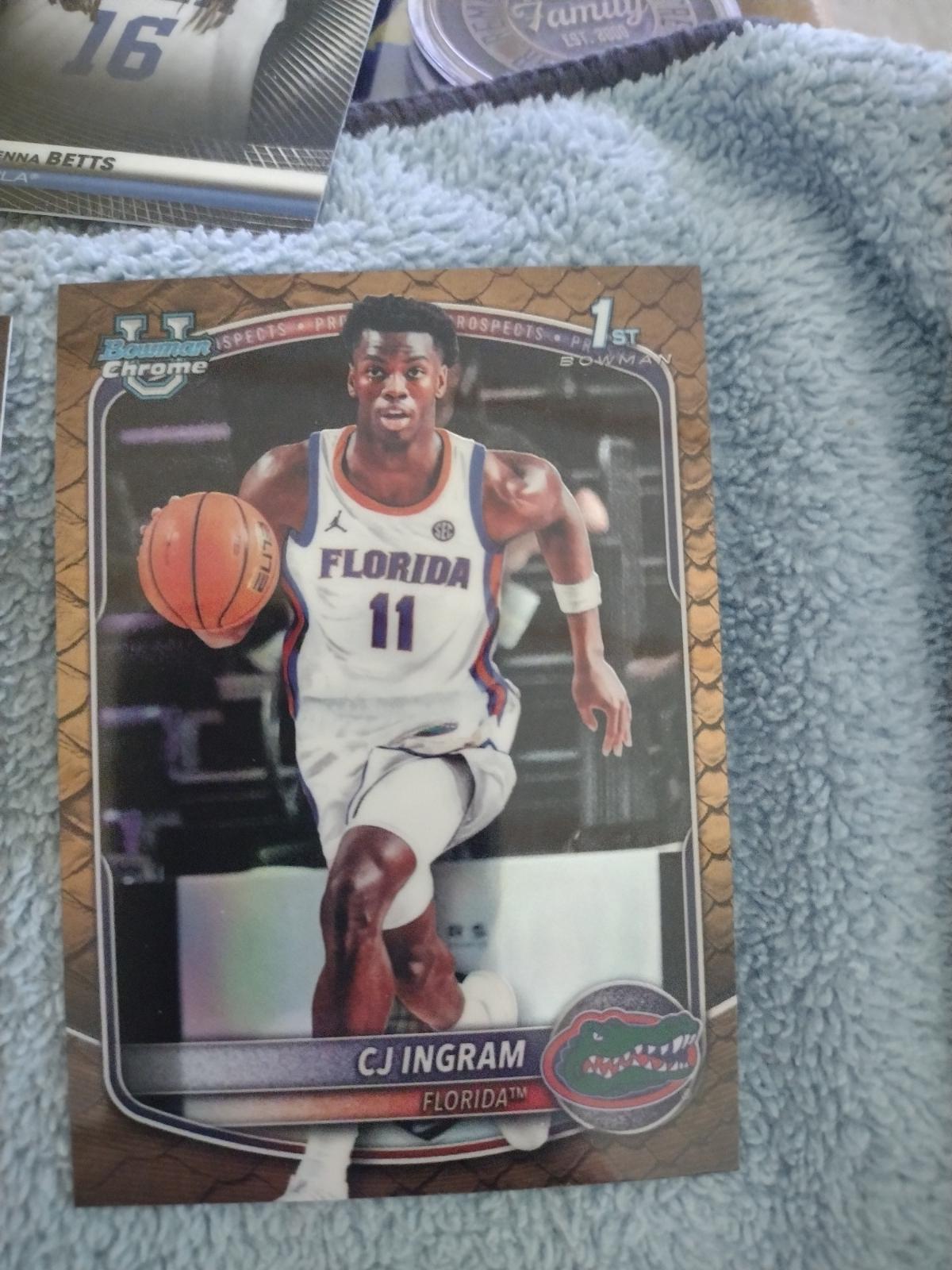 CJ Ingram [Reptilian Refractor] #BCP-77