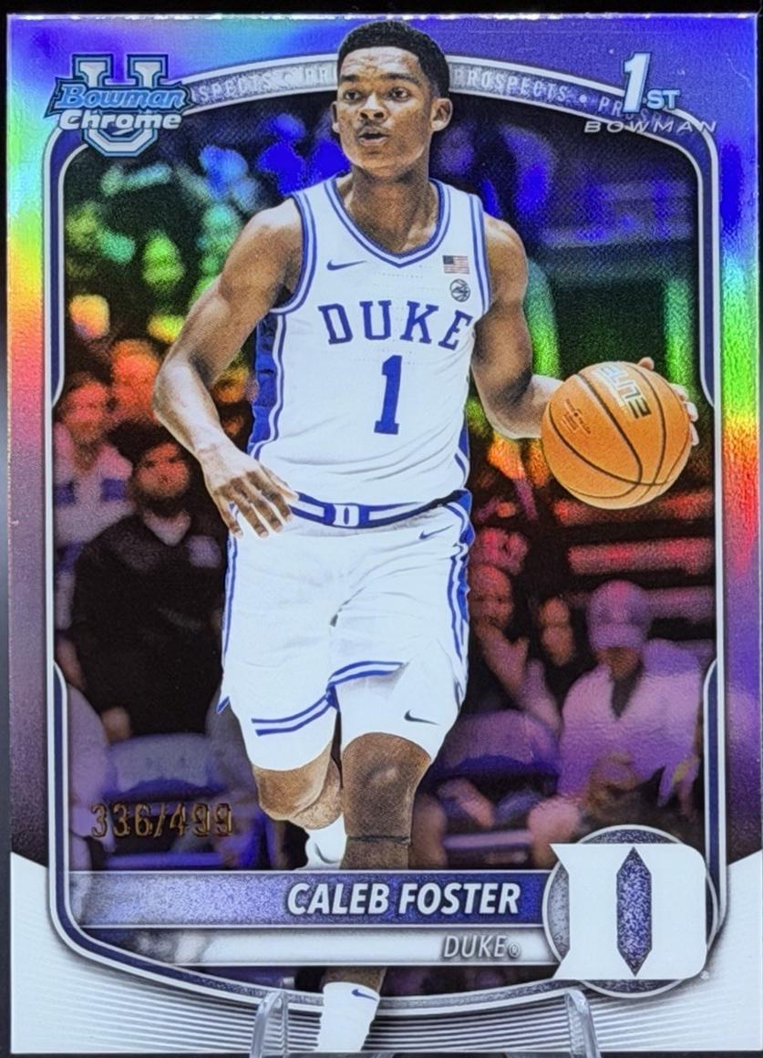 Caleb Foster [Refractor] #BCP-100