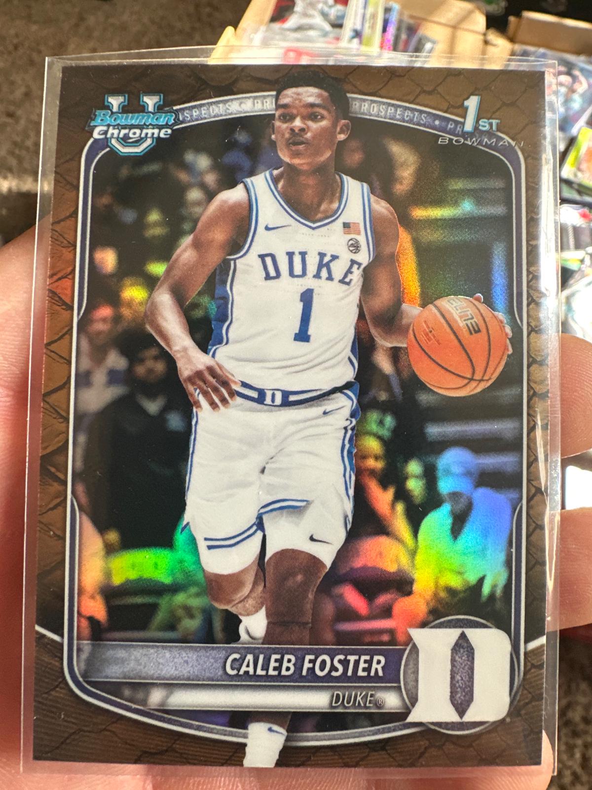 Caleb Foster [Reptilian Refractor] #BCP-100