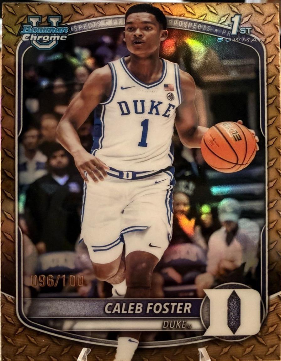 Caleb Foster [Steel Metal Refractor] #BCP-100
