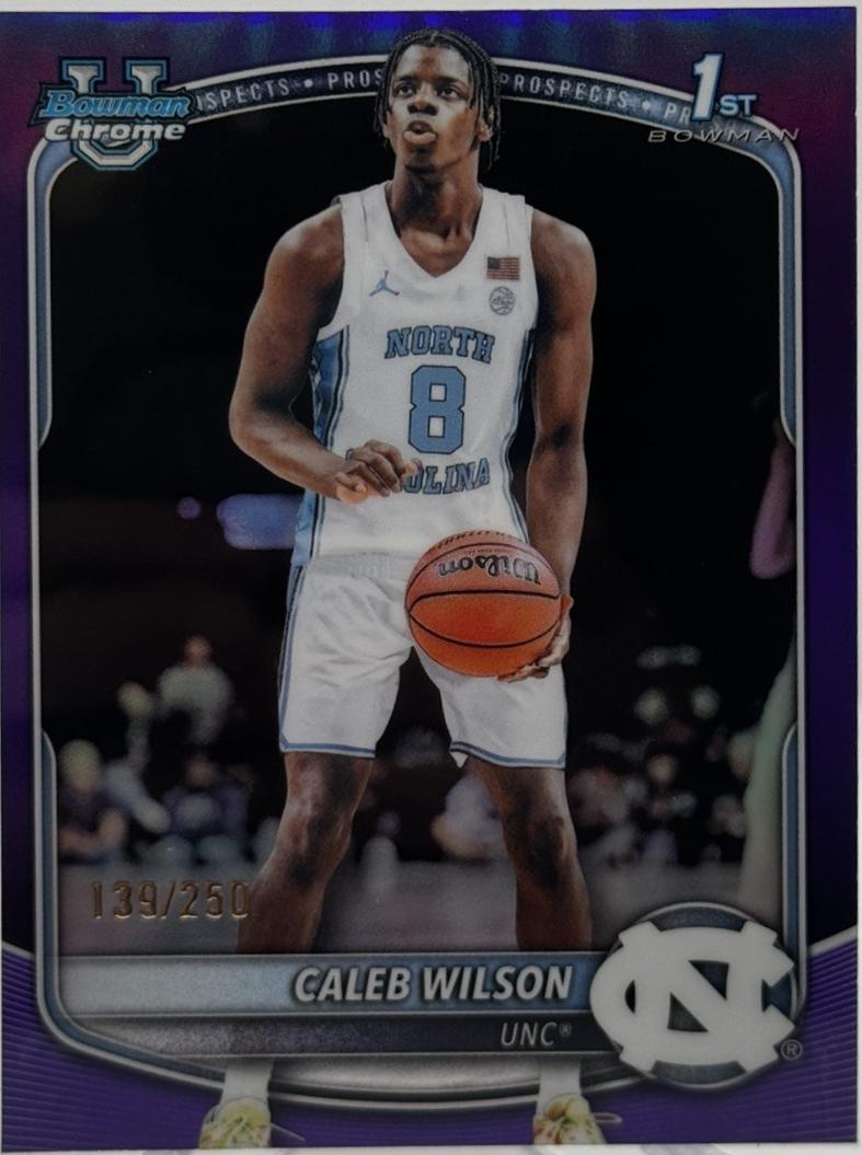 Caleb Wilson [Purple Refractor] #BCP-83