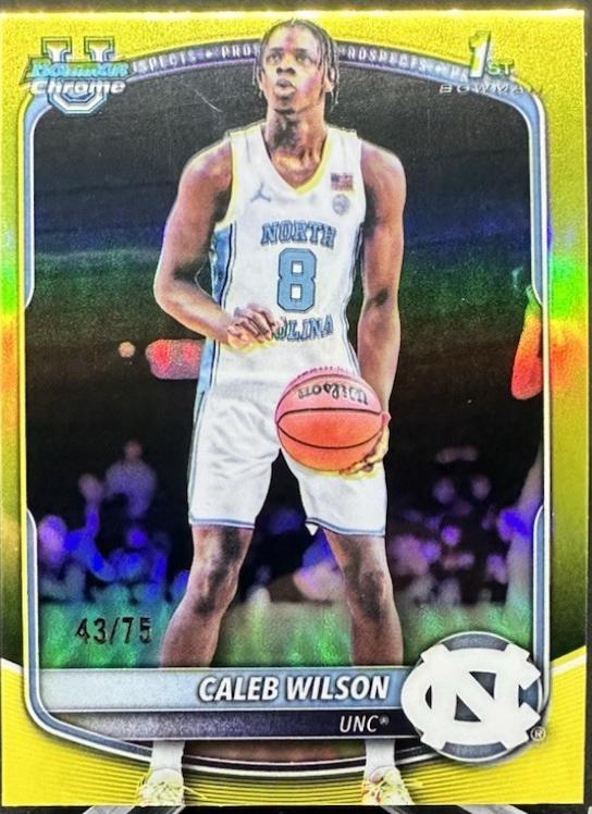 Caleb Wilson [Yellow Refractor] #BCP-83