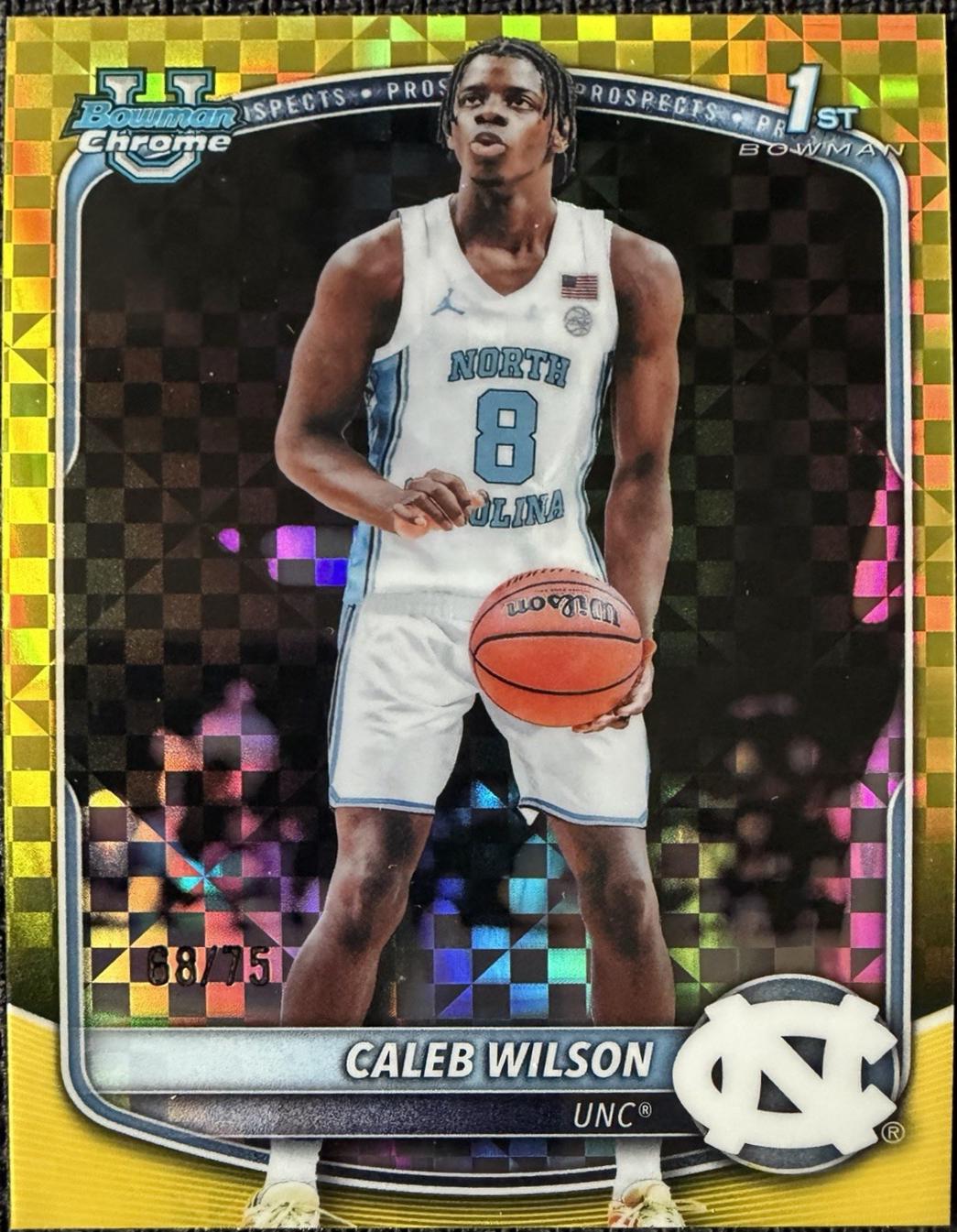 Caleb Wilson [Yellow X-Fractor] #BCP-83