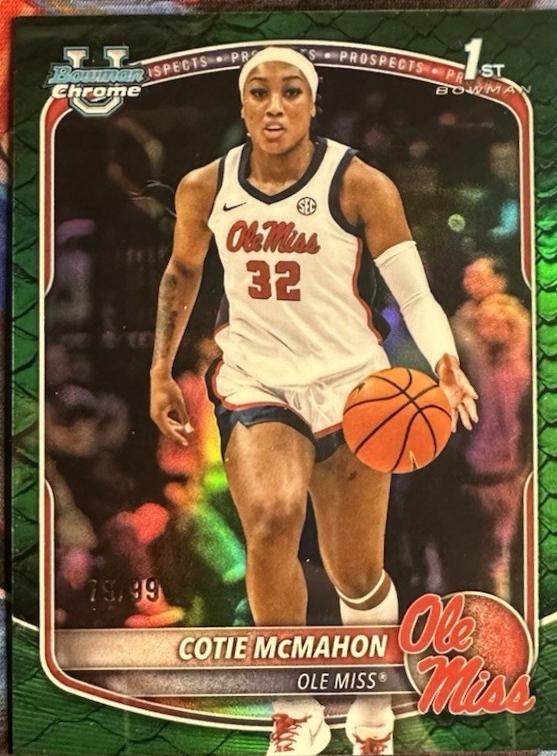 Cotie McMahon [Reptilian Green Refractor] #BCP-30
