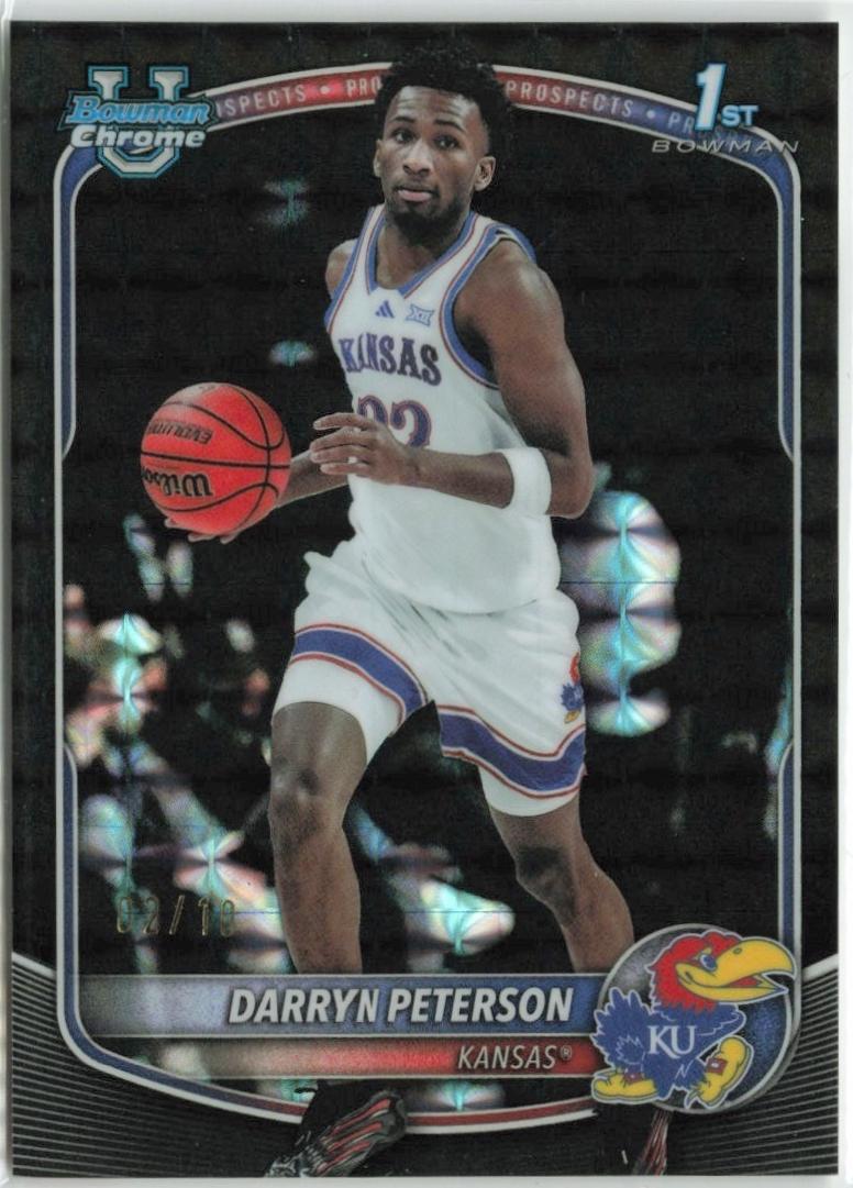 Darryn Peterson [Black Geometric] #BCP-2