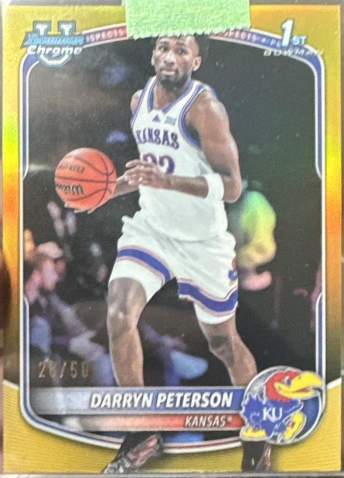Darryn Peterson [Gold Refractor] #BCP-2