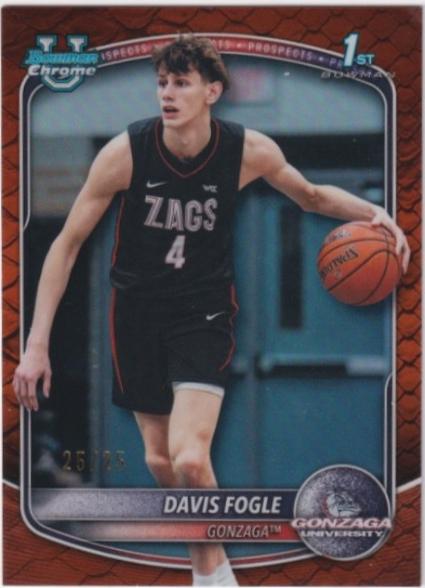 Davis Fogle [Reptilian Orange Refractor] #BCP-47