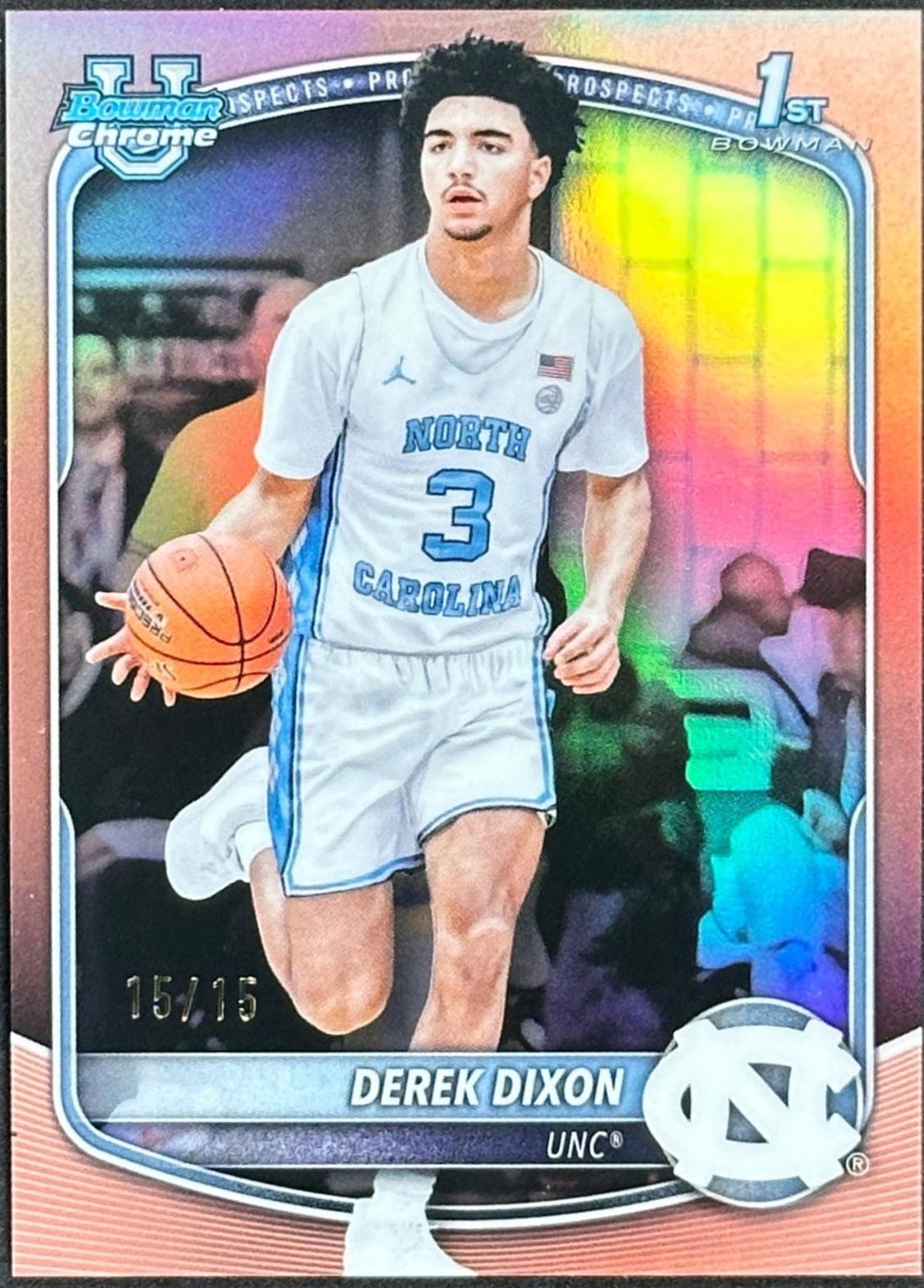 Derek Dixon [Rose Gold Refractor] #BCP-37