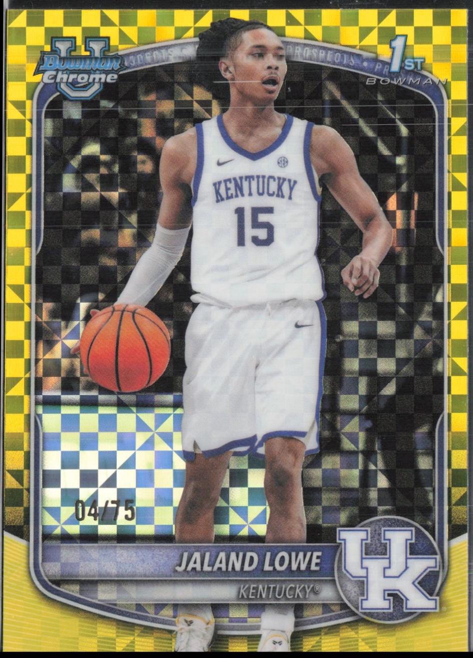 Jaland Lowe [Yellow X-Fractor] #BCP-23