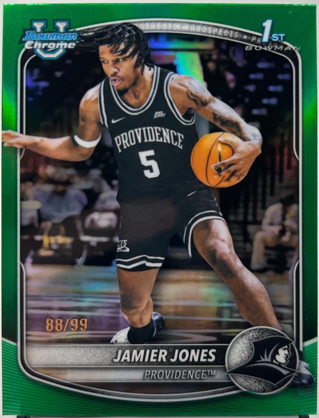 Jamier Jones [Green Refractor] #BCP-59