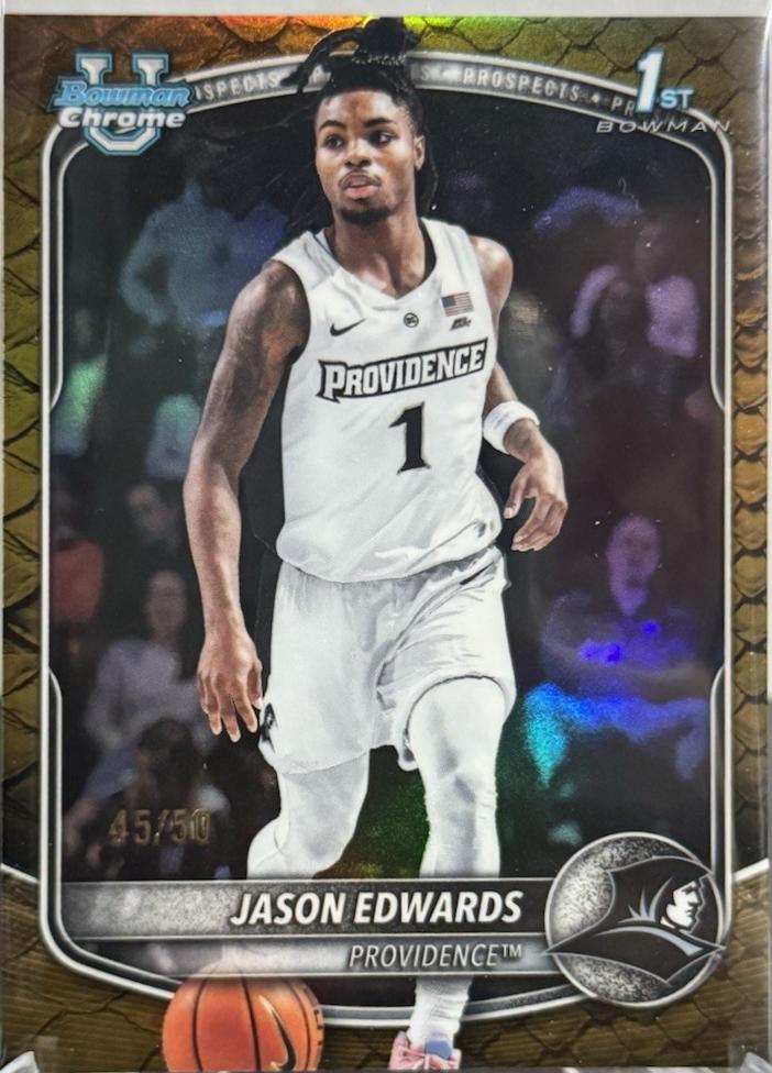 Jason Edwards [Reptilian Gold Refractor] #BCP-16