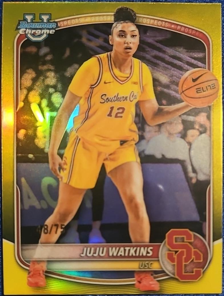 Juju Watkins [Gold Geometric] #BCP-96