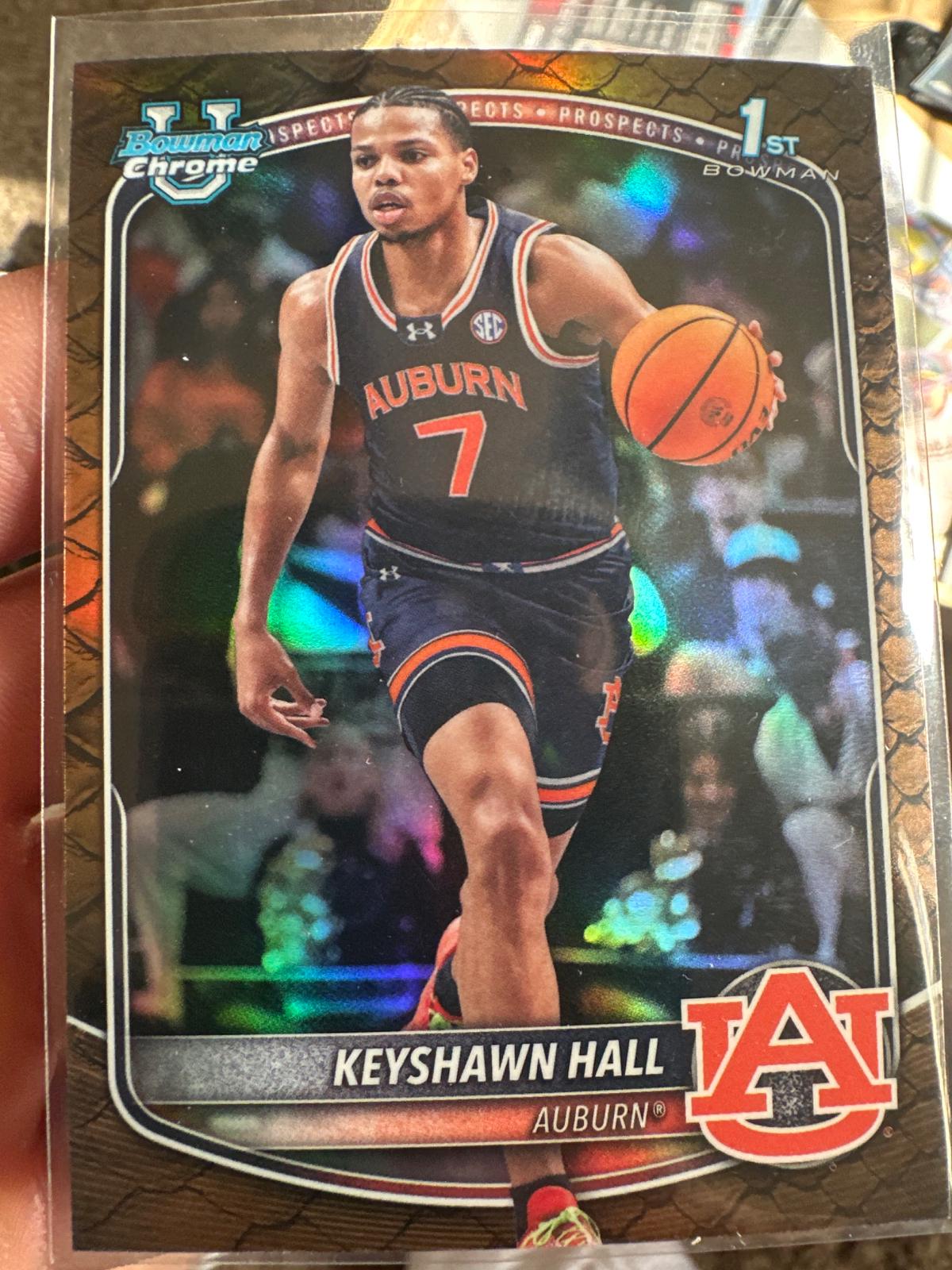 Keyshawn Hall [Reptilian Refractor] #BCP-60