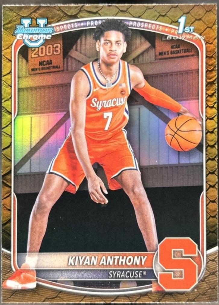 Kiyan Anthony [Reptilian Orange Refractor] #BCP-4
