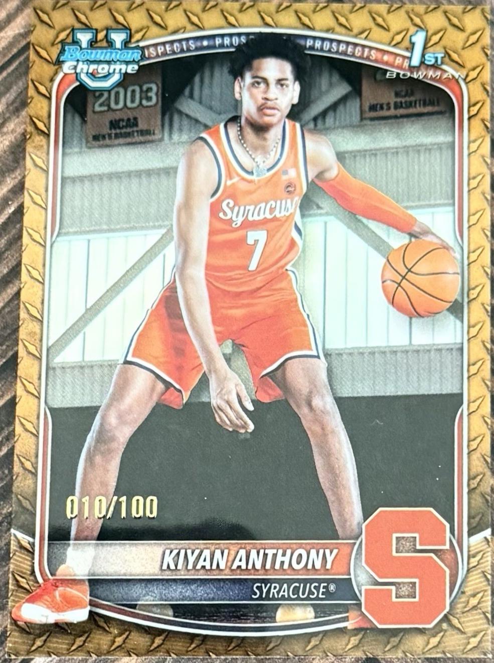 Kiyan Anthony [Steel Metal Refractor] #BCP-4