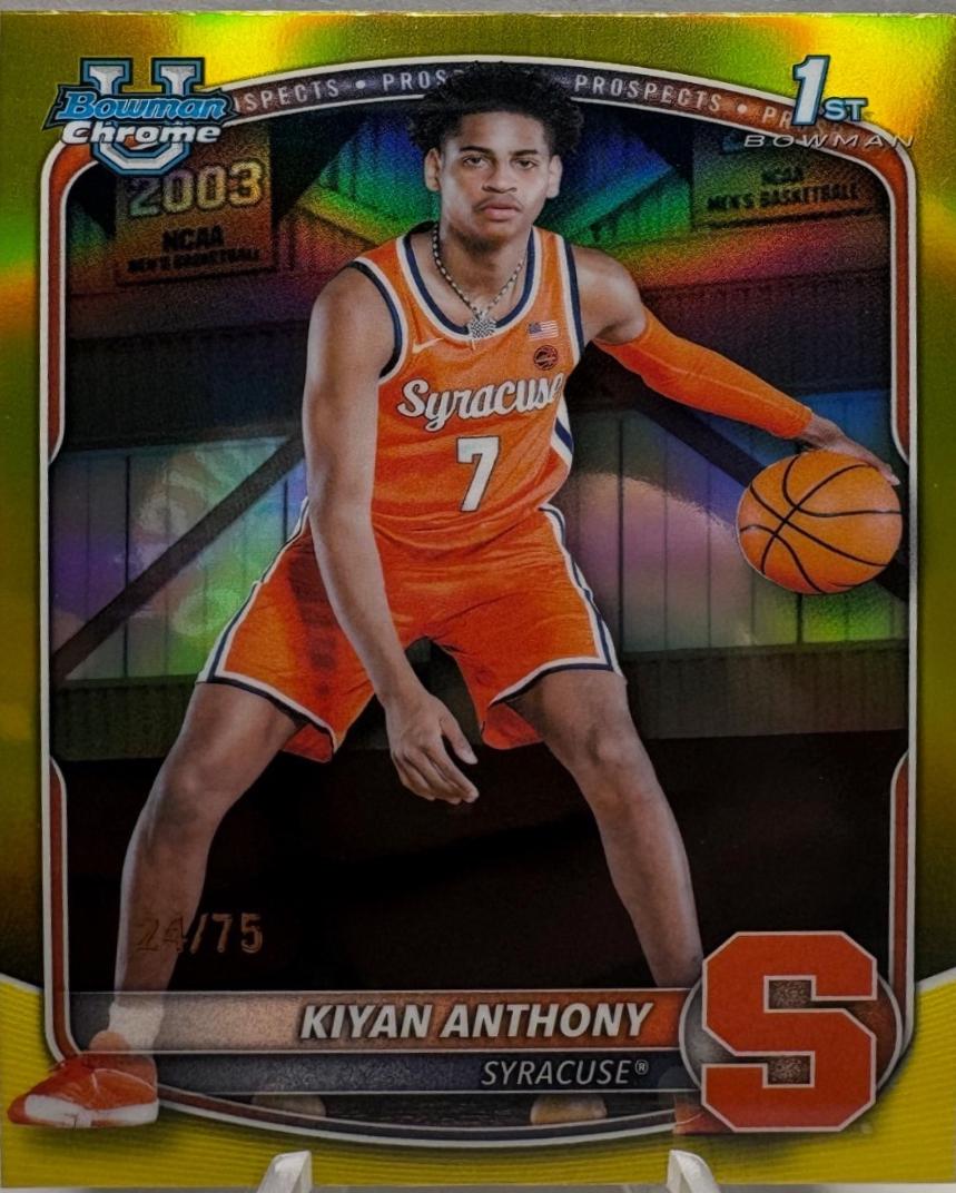 Kiyan Anthony [Yellow Refractor] #BCP-4