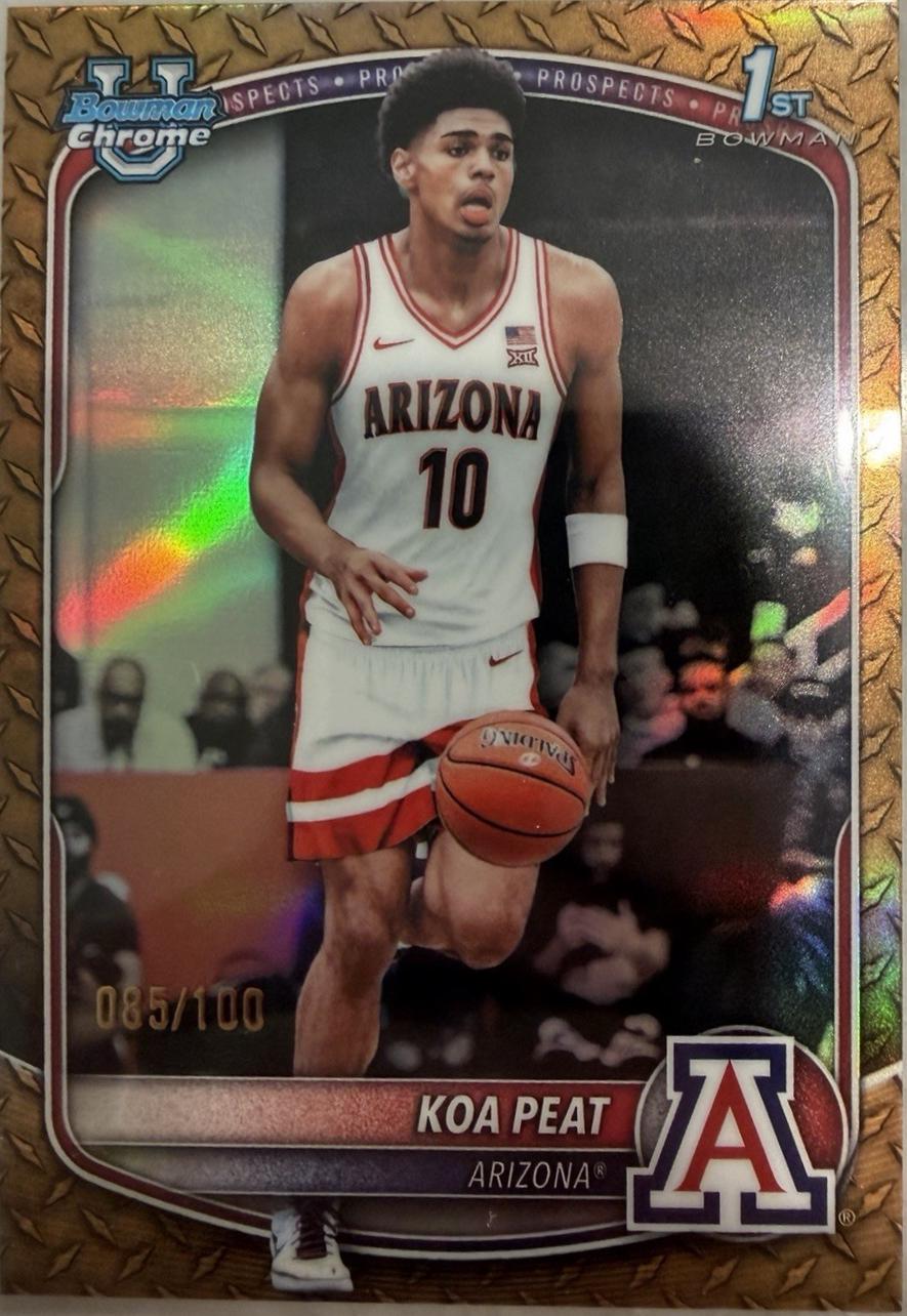 Koa Peat [Steel Metal Refractor] #BCP-3