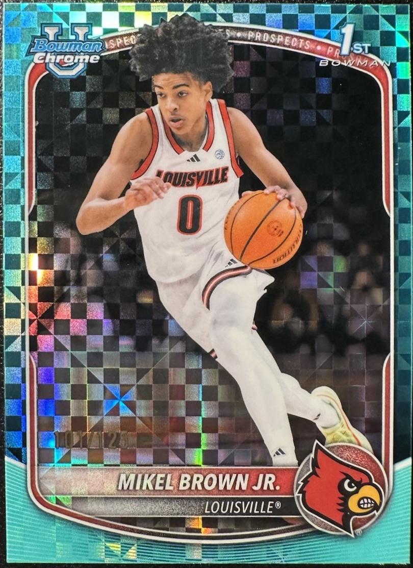 Mikel Brown Jr. [Aqua X-Fractor] #BCP-12