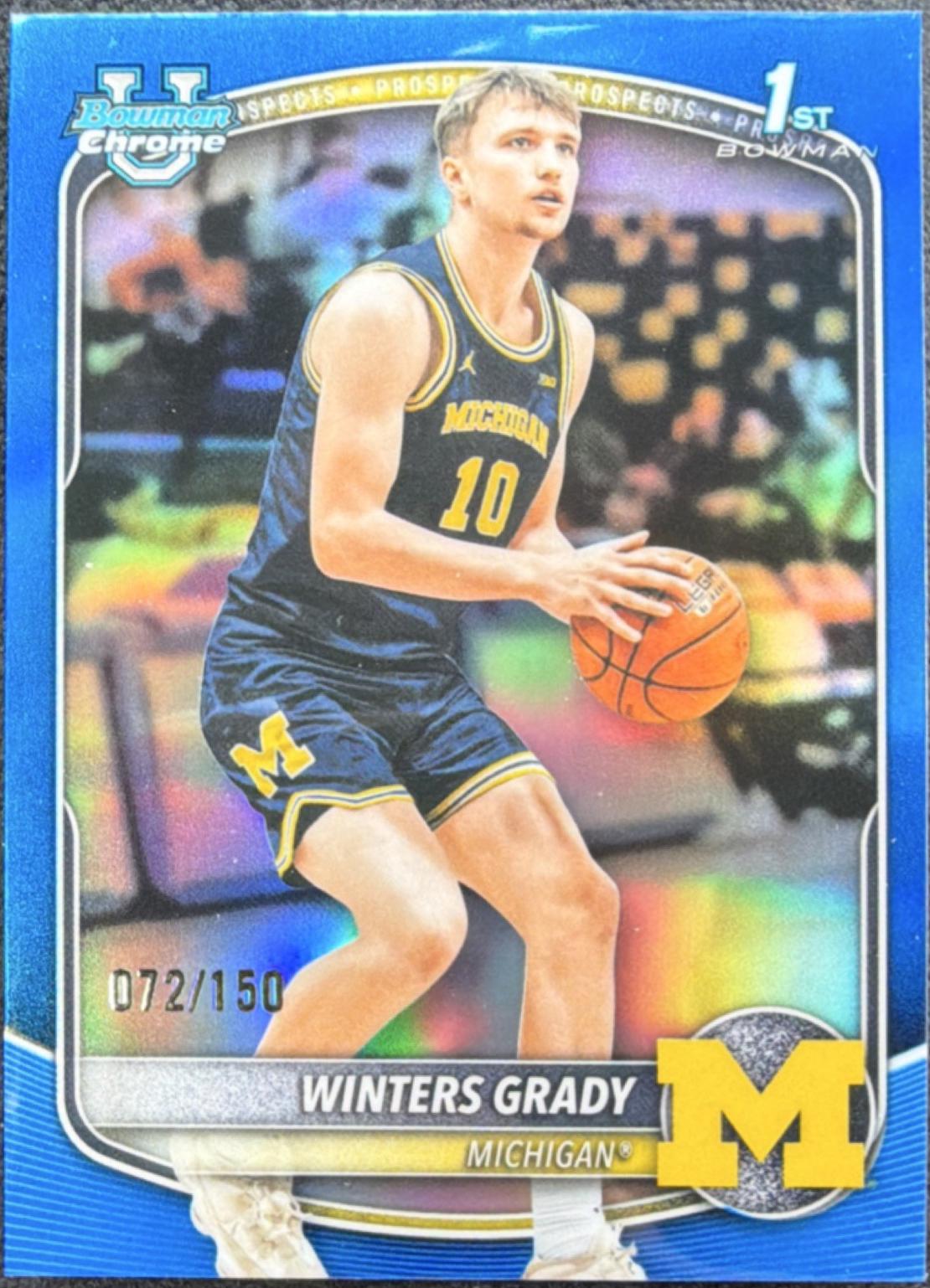 Winters Grady [Blue Refractor] #BCP-67