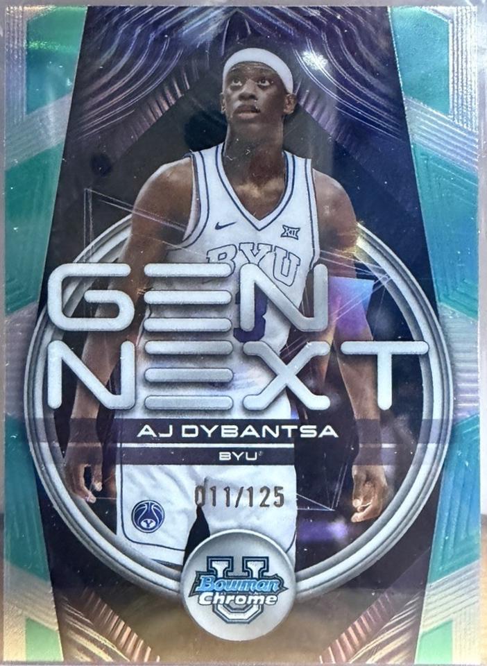 AJ Dybantsa [Aqua Refractor] #GN-1