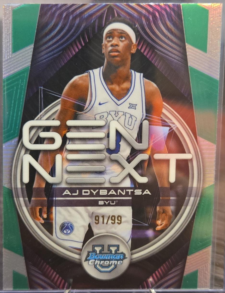 AJ Dybantsa [Green Refractor] #GN-1
