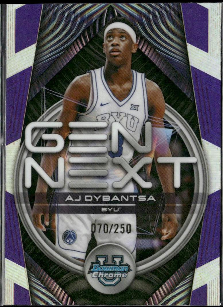 AJ Dybantsa [Purple Refractor] #GN-1