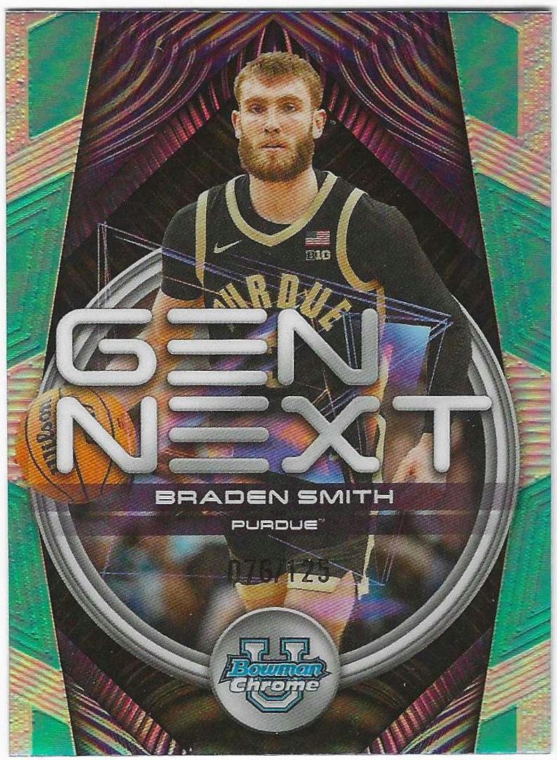 Braden Smith [Aqua Refractor] #GN-15