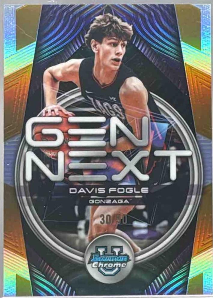 Davis Fogle [Gold Refractor] #GN-18