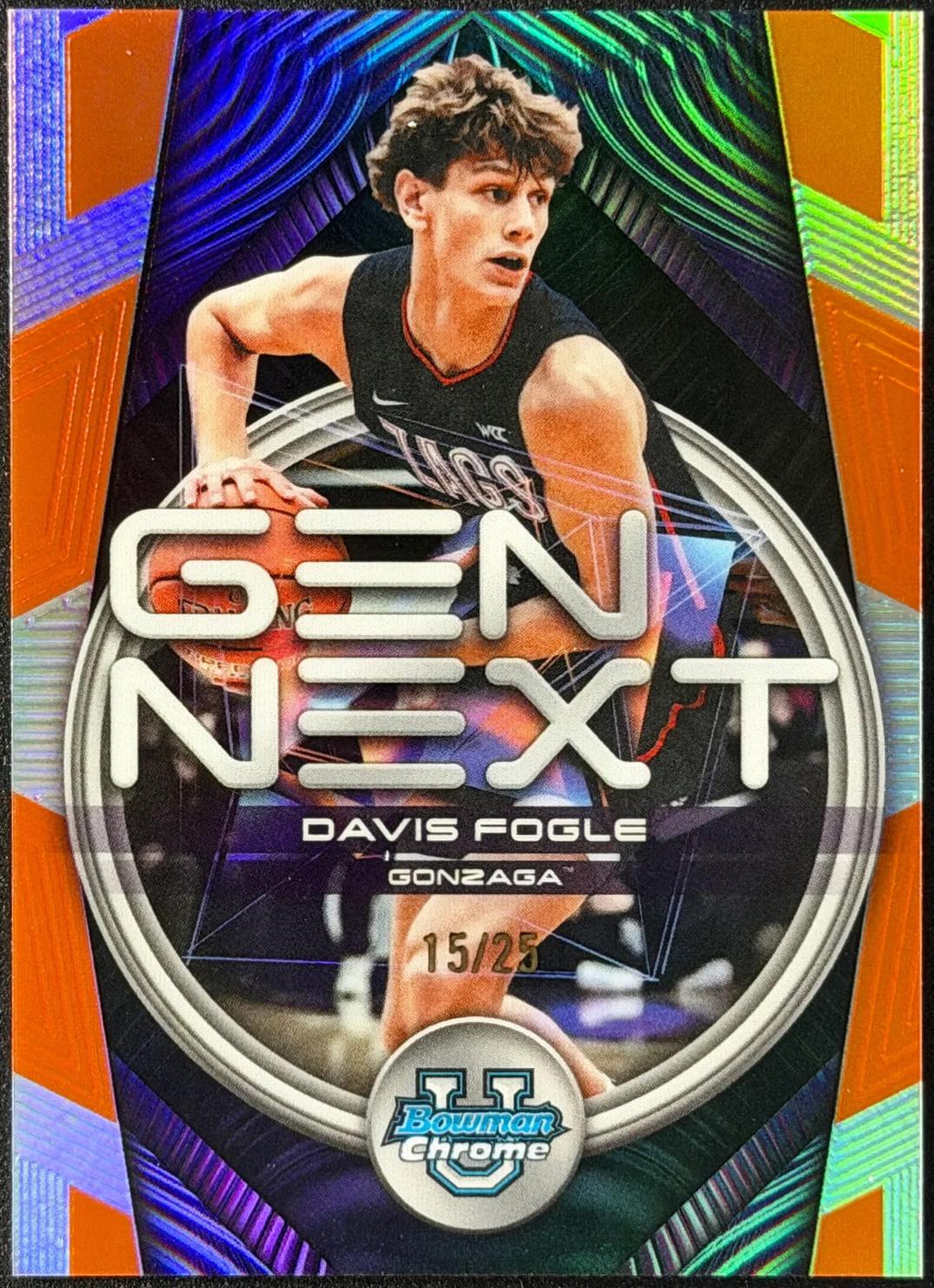 Davis Fogle [Orange Refractor] #GN-18