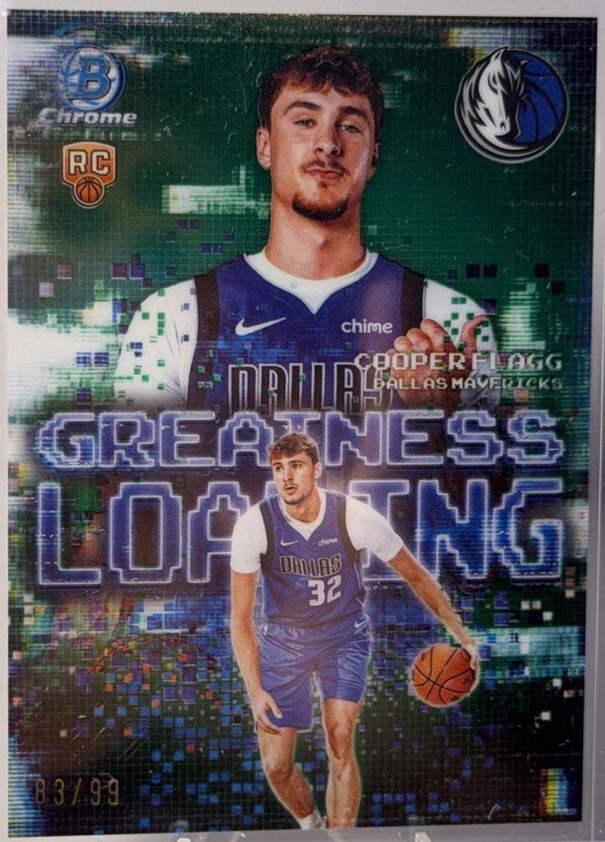 Cooper Flagg [Green Refractor] #GL-1