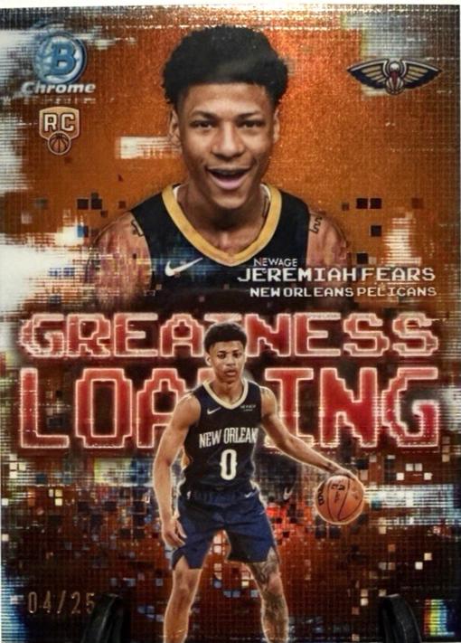 Jeremiah Fears [Orange Geometric] #GL-7