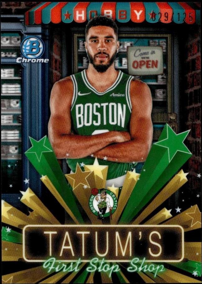 Jayson Tatum [Aqua Refractor] #HS-10