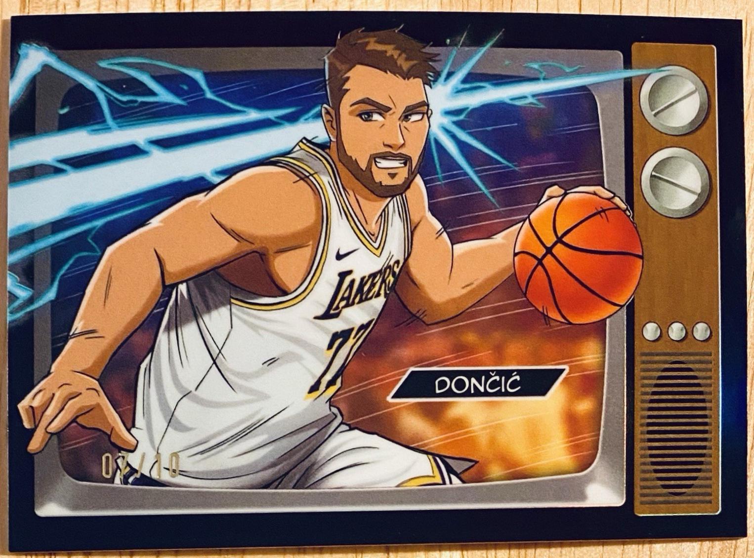 Luka Doncic [Black] #NBA-A14