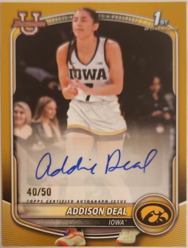 Addison Deal [Gold Border] #PA-AD