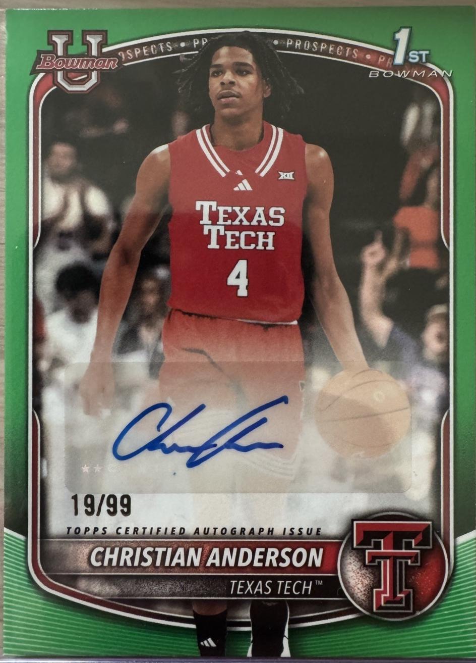 Christian Anderson [Green Border] #PA-CA