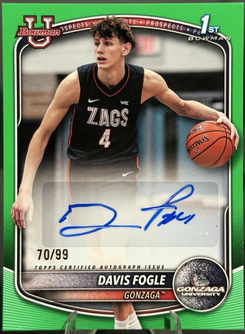 Davis Fogle [Green Border] #PA-DF