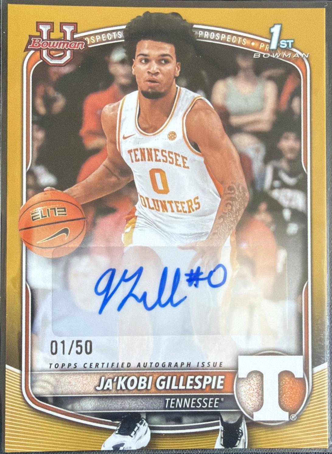 Ja'Kobi Gillespie [Gold Border] #PA-JK