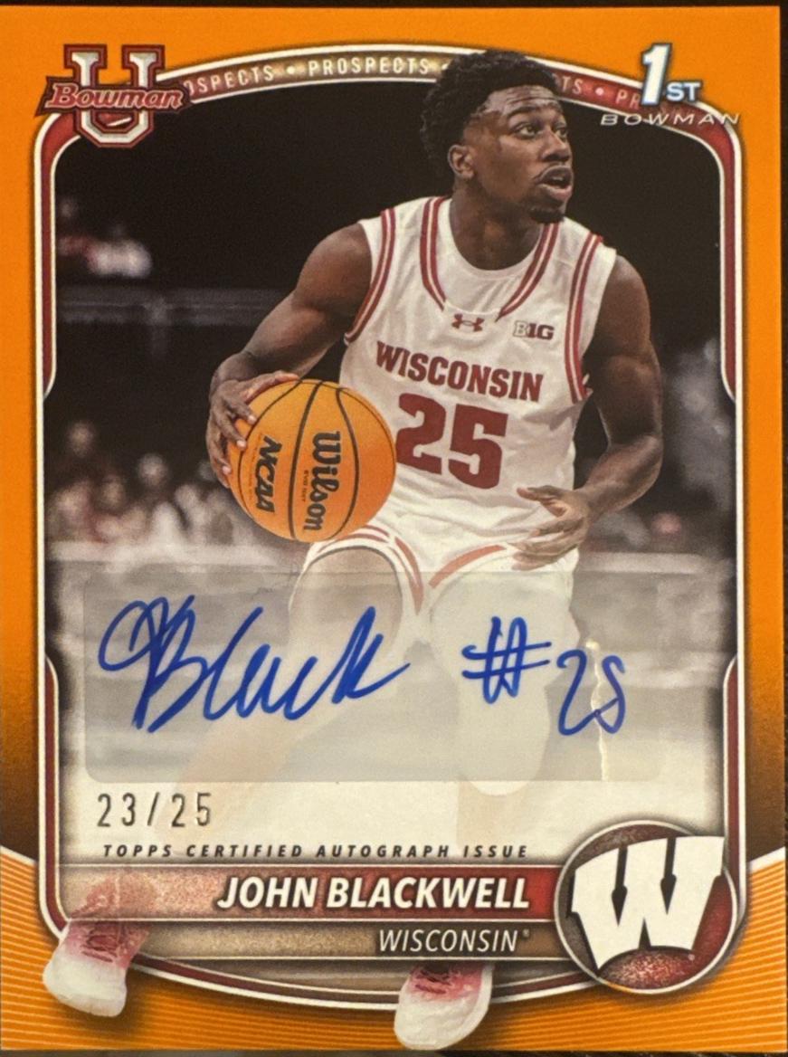 John Blackwell [Orange Border] #PA-JB